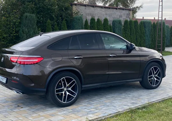 samochody osobowe Mercedes-Benz GLE cena 210000 przebieg: 101000, rok produkcji 2017 z Dobra